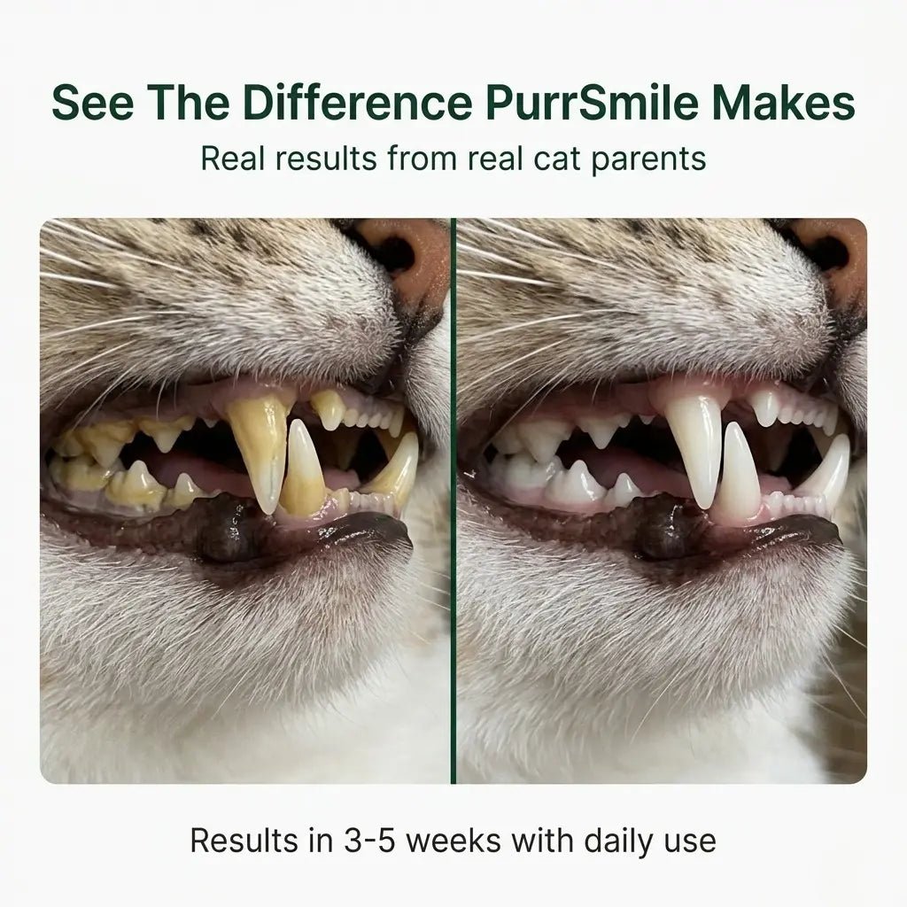 PurrSmile - Clean teeth in seconds with fun play (4 - pack) - PurrSmile